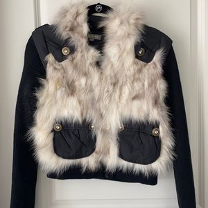 Faux Fur Vest | Jacket